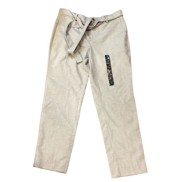 NWT Banana Republic Avery Tie Waist Gray Pants size 6 - Picture 4 of 8